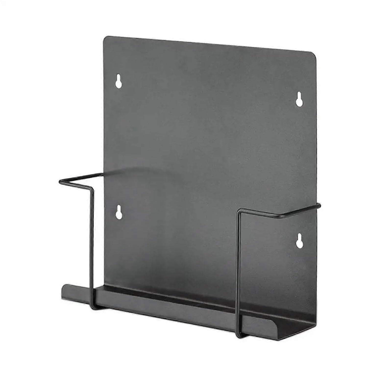 Record Display Rack Wall Mounted Black Finish Record Album Storage Vinyl LP Shelf