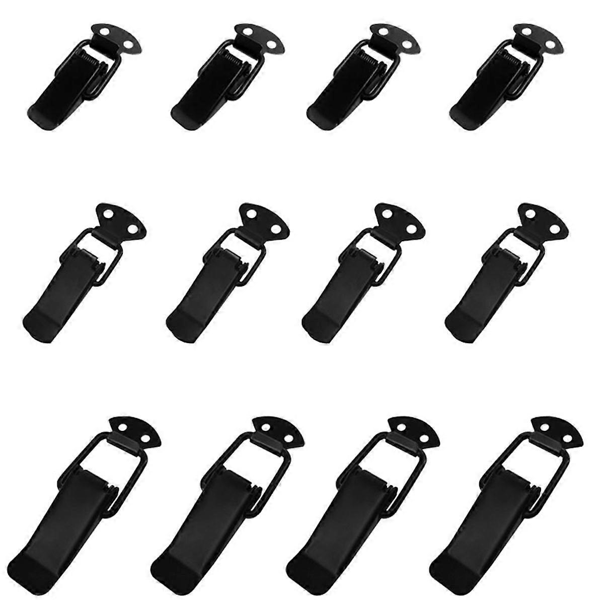 Iron Spring Buckle for Suitcase Use 12Pcs Luggage Lock Set