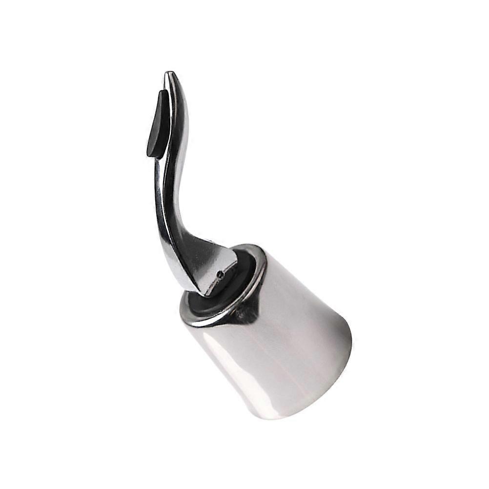 Stoppers Beverage Covers Leak-Proof Airtight Seal Saver Silver 3.9x3.9x9.6cm Reusable 1Set