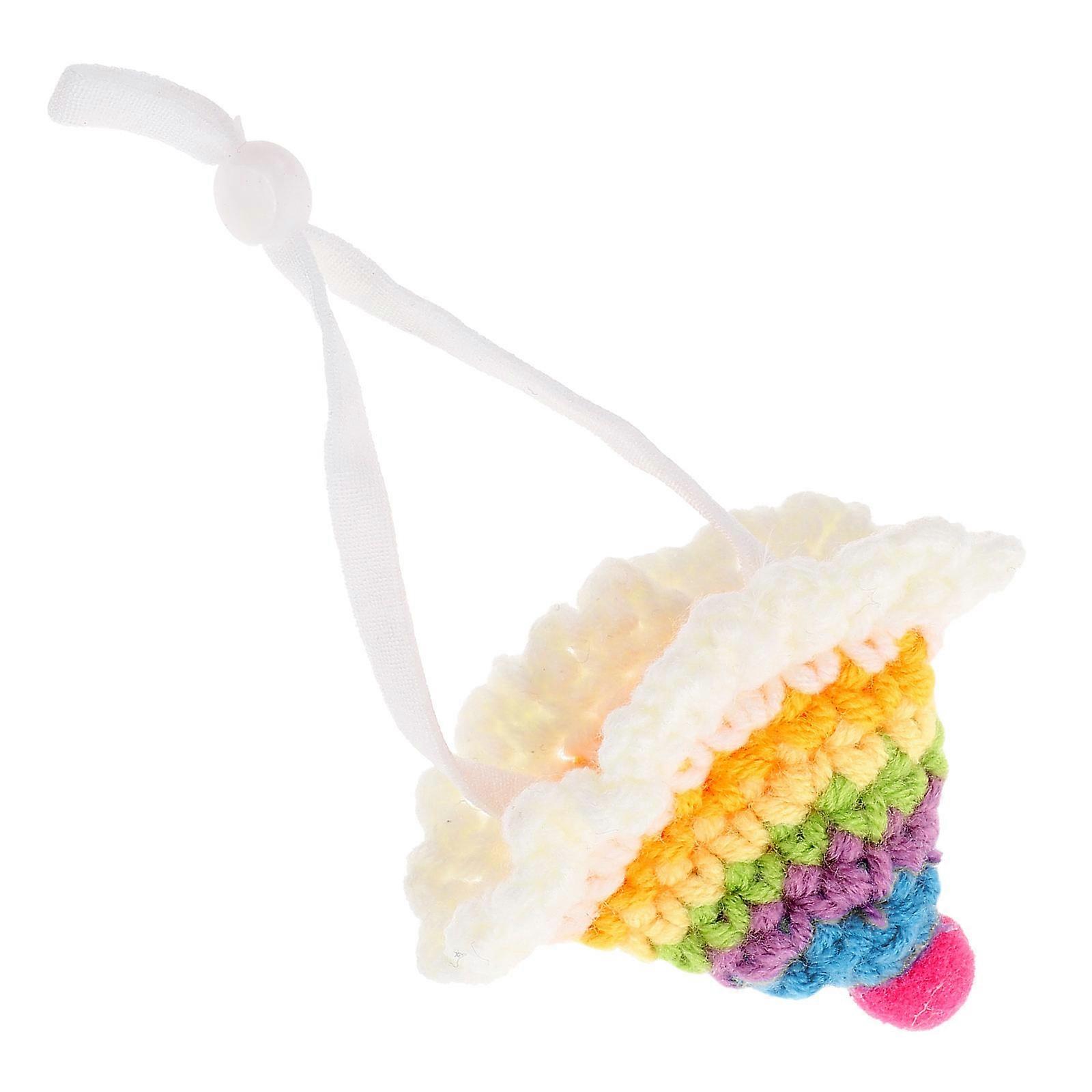 Hamster Hat Cute Mini Pet Hat for Wearing Use 5Pcs Lightweight Decorative Accessory