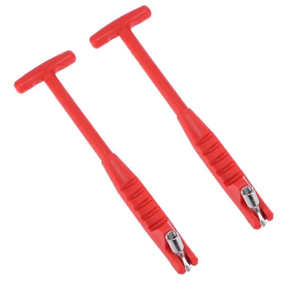 Valves Stem Removal Tool 4 Pcs Rectangular For Tire Installation Ideal For Bikes And Motorcycles Durable Design