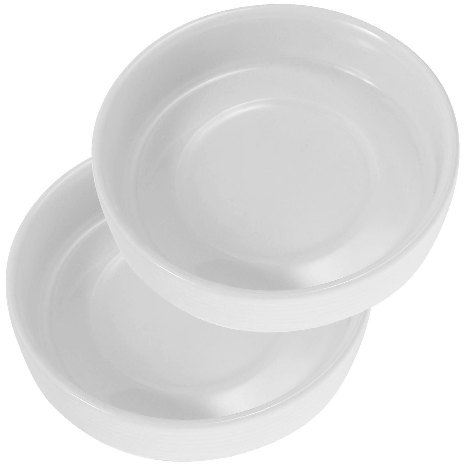 Ceramic Soy Sauce Dishes 10 Pcs For Home Dining Table Simple Style 7.60X7.60X2.30CM Ideal For Holding Seasonings