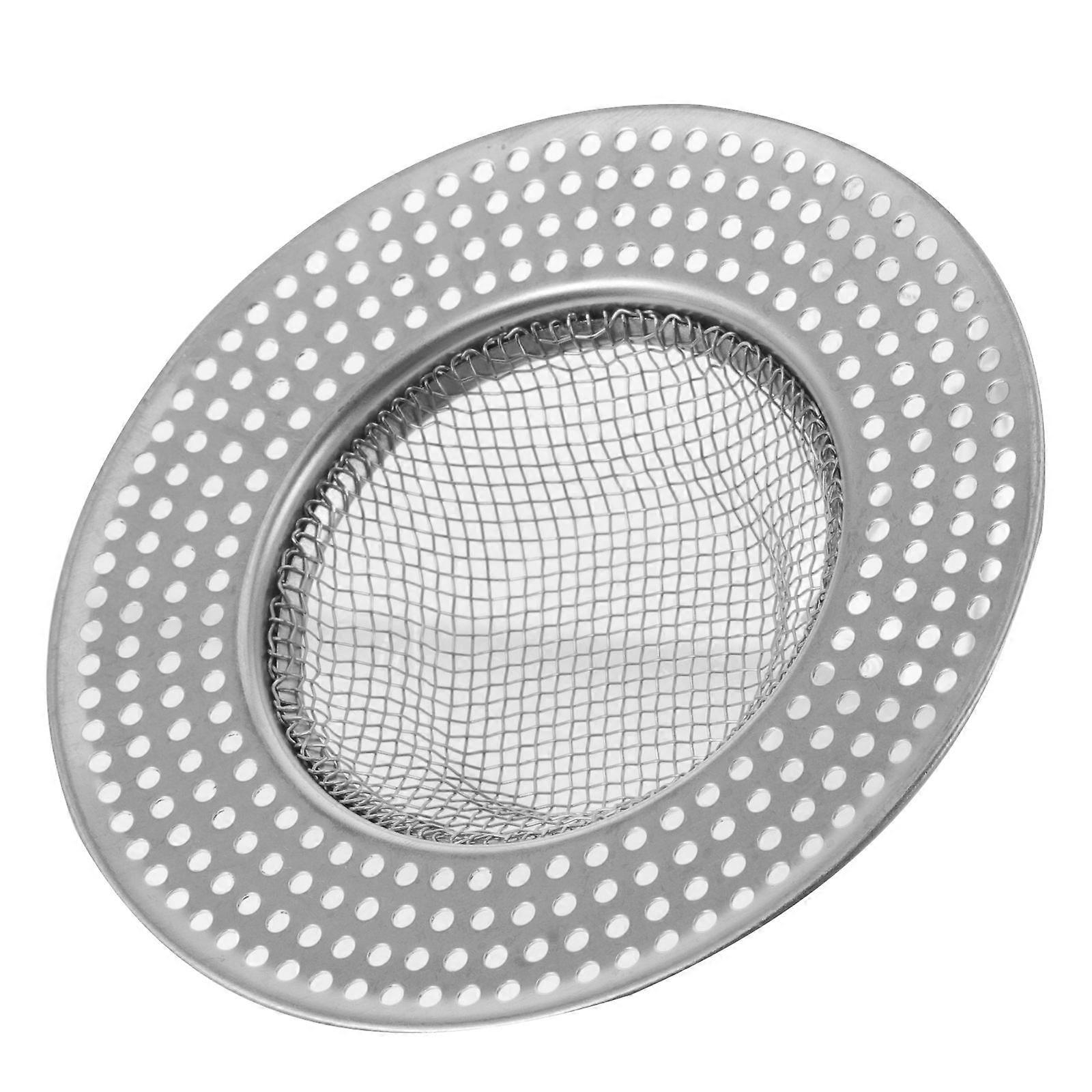 Silver Stainless Steel Water Net Drain Filter for Bathroom
