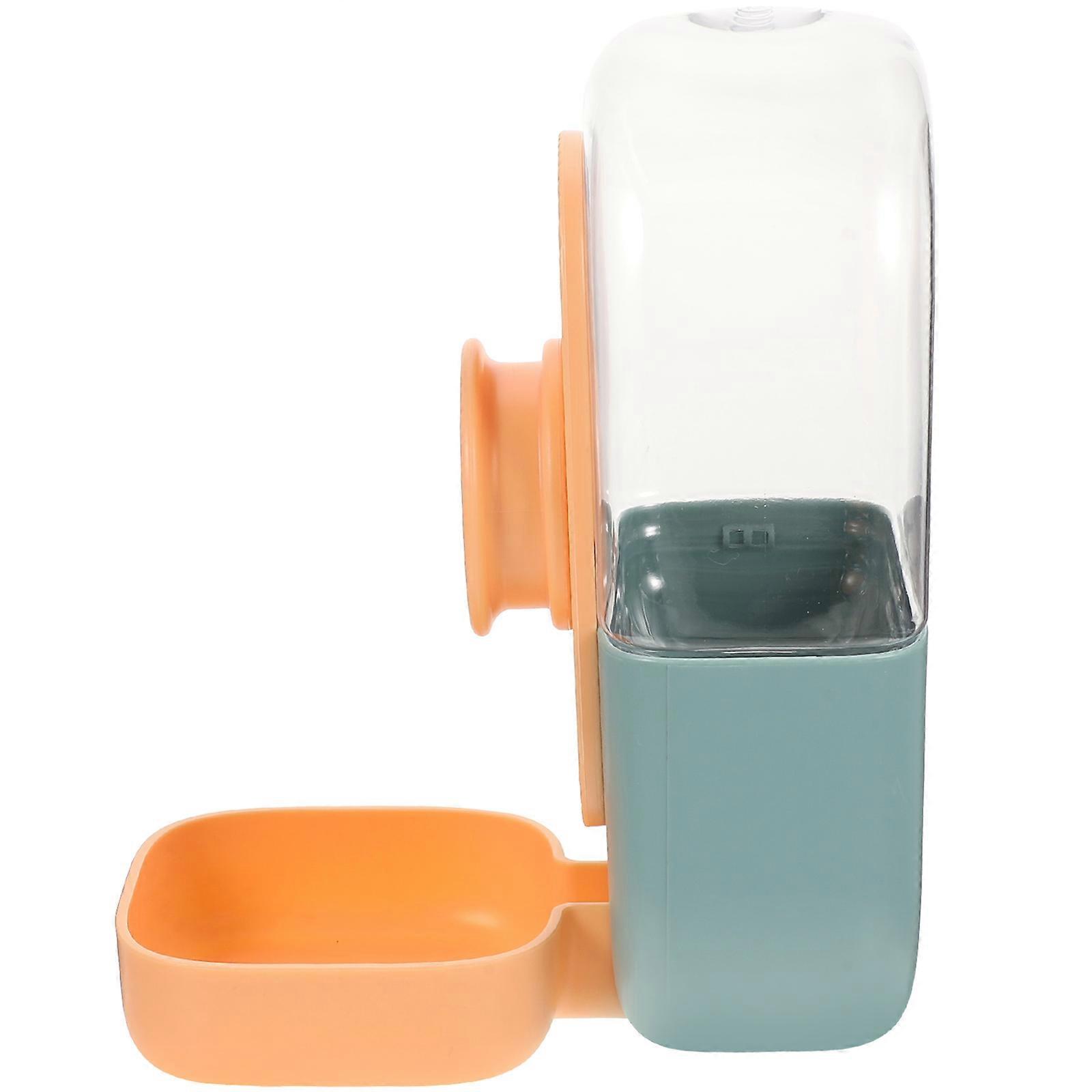 2Pcs Hanging Cat Feeder Rectangular Design Pet Cage Accessory For Dogs And Cats With No Leakage Feature