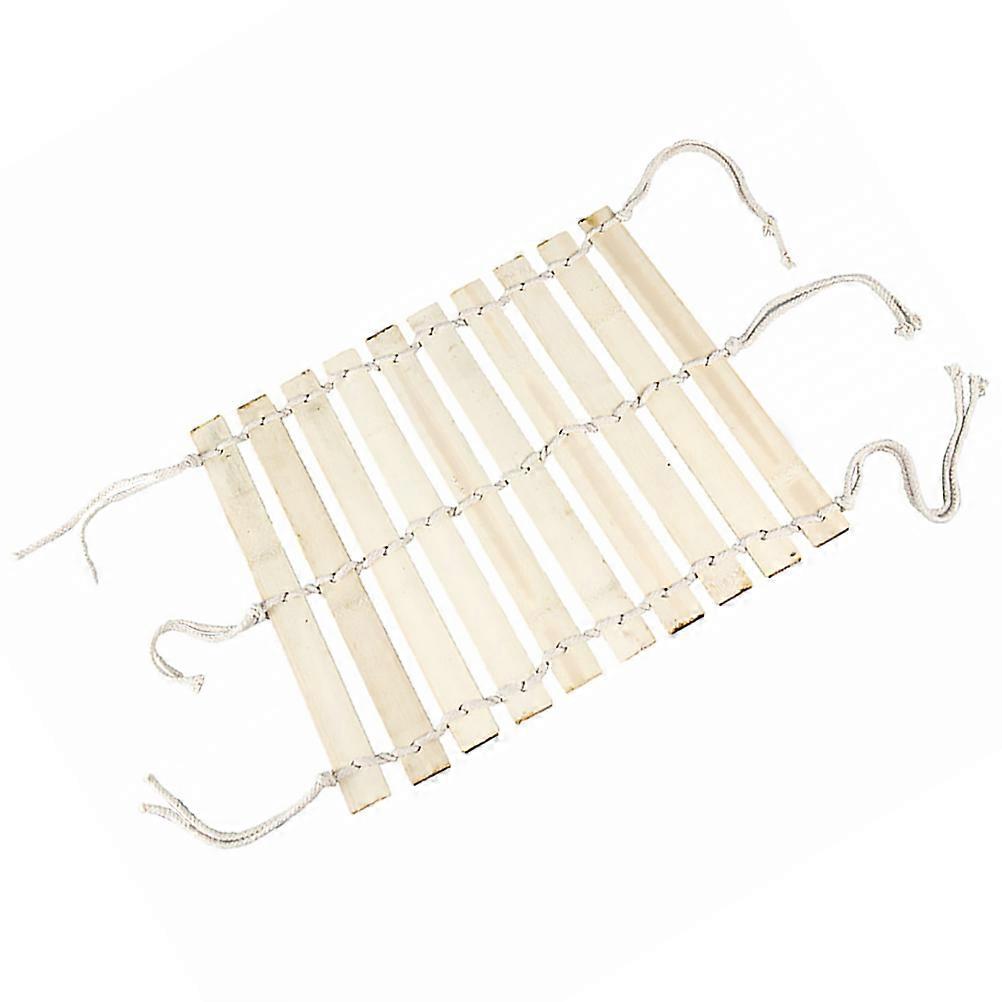 Pet Hanging Bed Bamboo Hammock for Cats 2Pcs Cooling Sleeping Nest