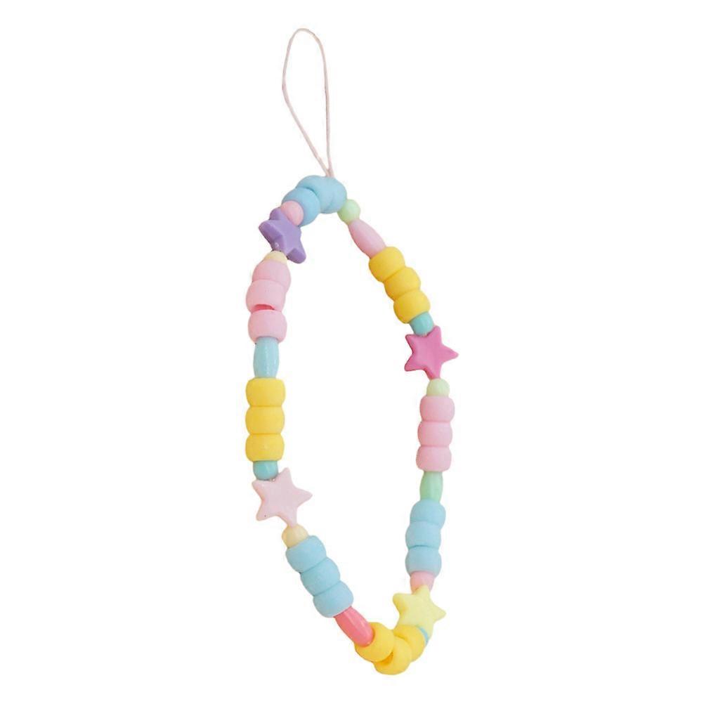 Creative Beaded Phone Lanyard Bohemian Chain for 2Pcs