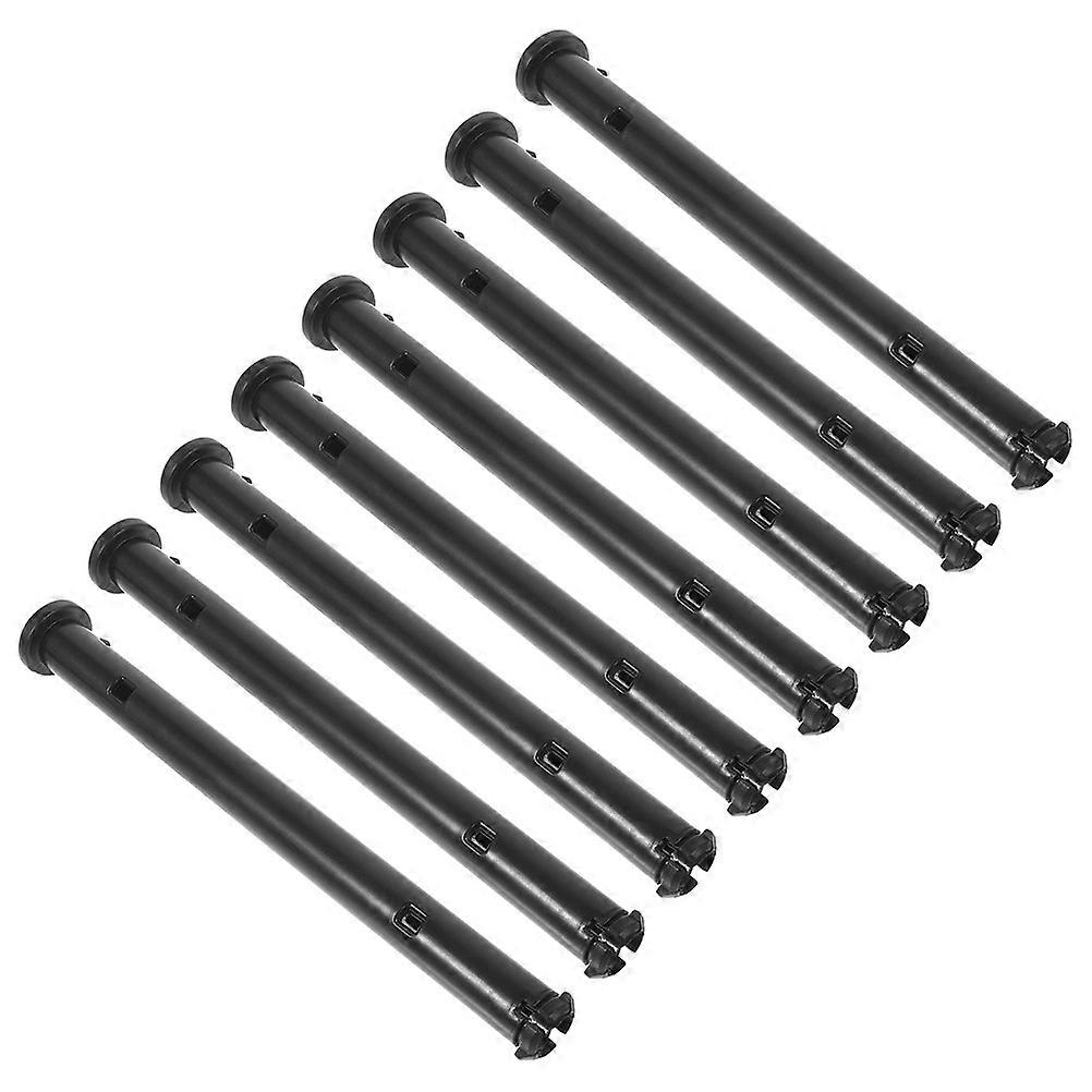 Trash Can Lid Replacement Clips 40 Pcs Outdoor Sanitation Equipment Secure Lid Closure Black Use