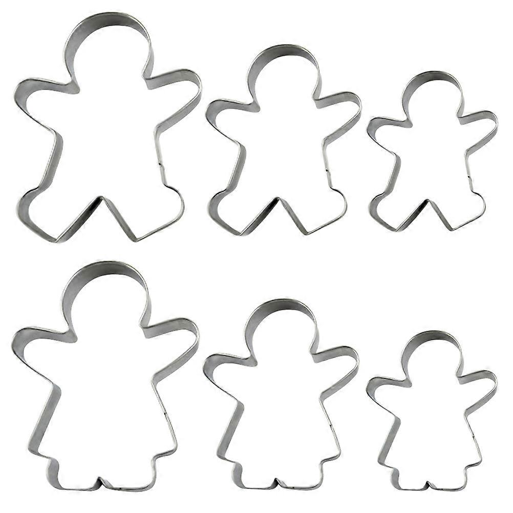 Non Stick Baking Molds Boys Shape Design For Children And Parents 11.40X9.30X2.00Cm 3Pcs