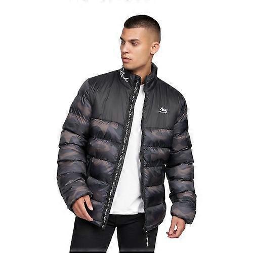 Born Rich Mens Carlito Camo Oversized Padded Jacket