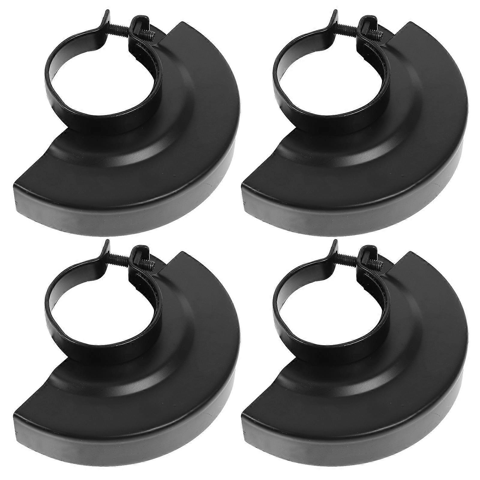 Angle Grinder Grinding Dust Shroud 4Pcs Safety Guard For Angle Grinders And Polishers In Black