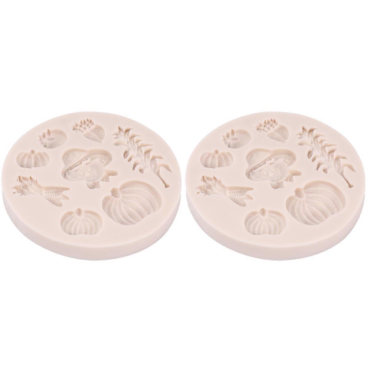 Halloween Chocolate Mold Silicone Baking Mold for 6Pcs Chocolate Making