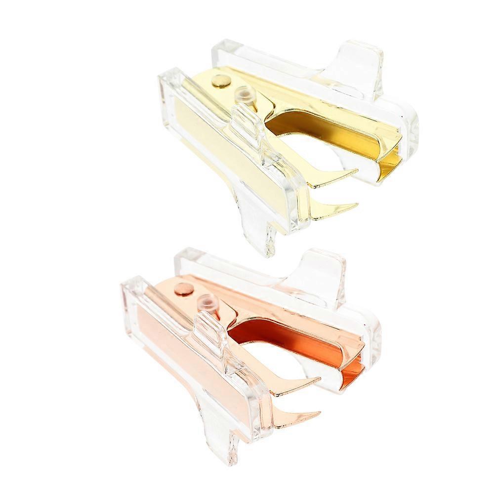Hand Held Staple Puller Mini Office Supply Kit Portable Usage Office Accessory 2Set