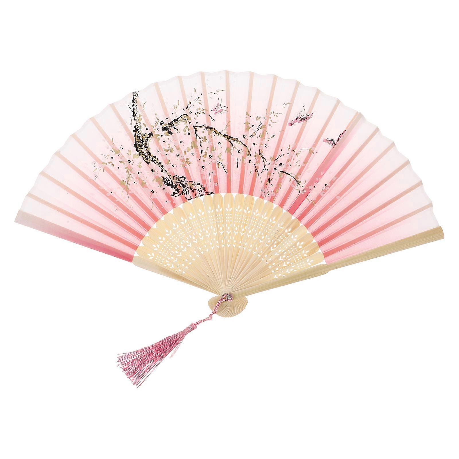 Folding Fan Folding Fan for Decoration 2Pcs