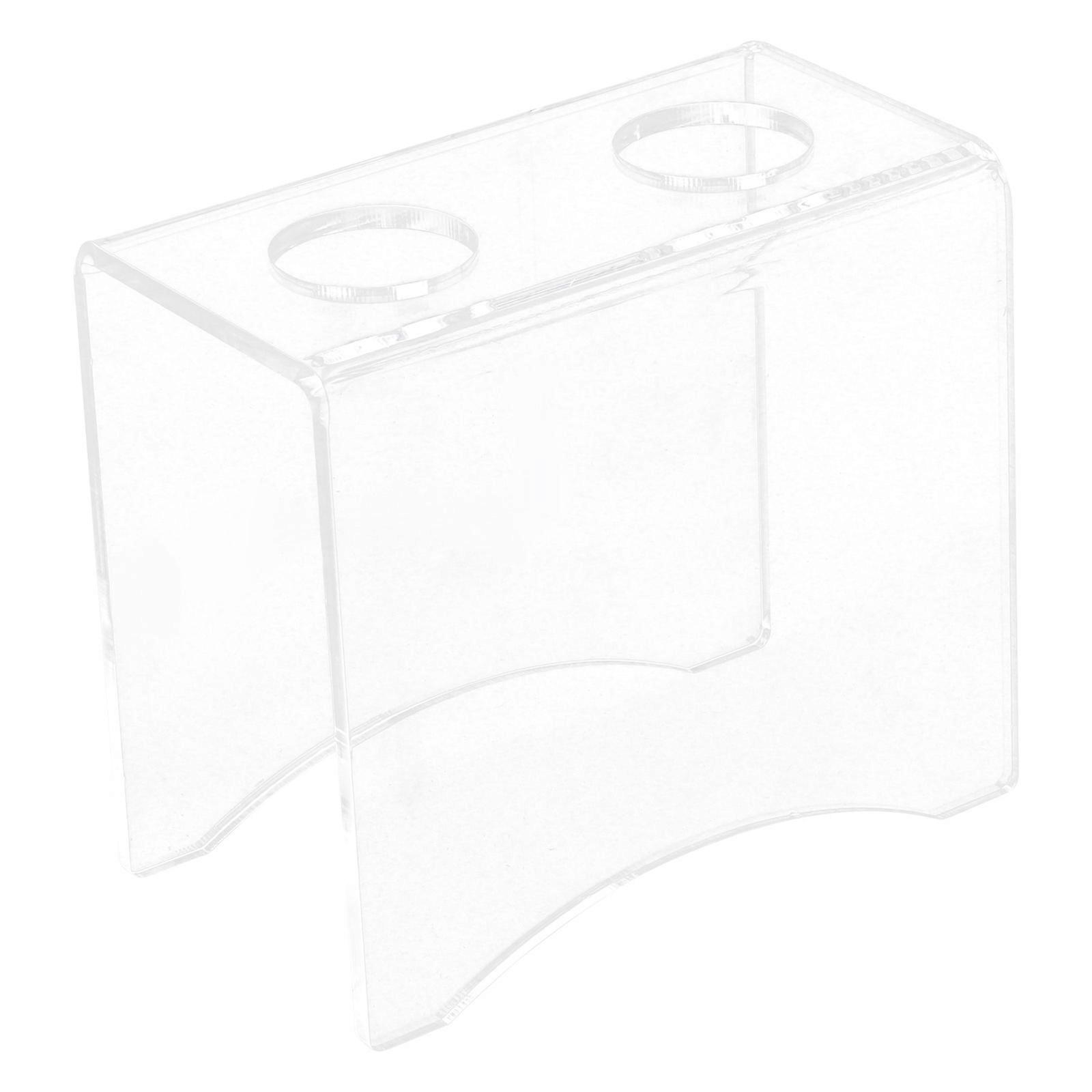 3Pcs Transparent Ice Cream Cone Holder Acrylic Display Stand for Use