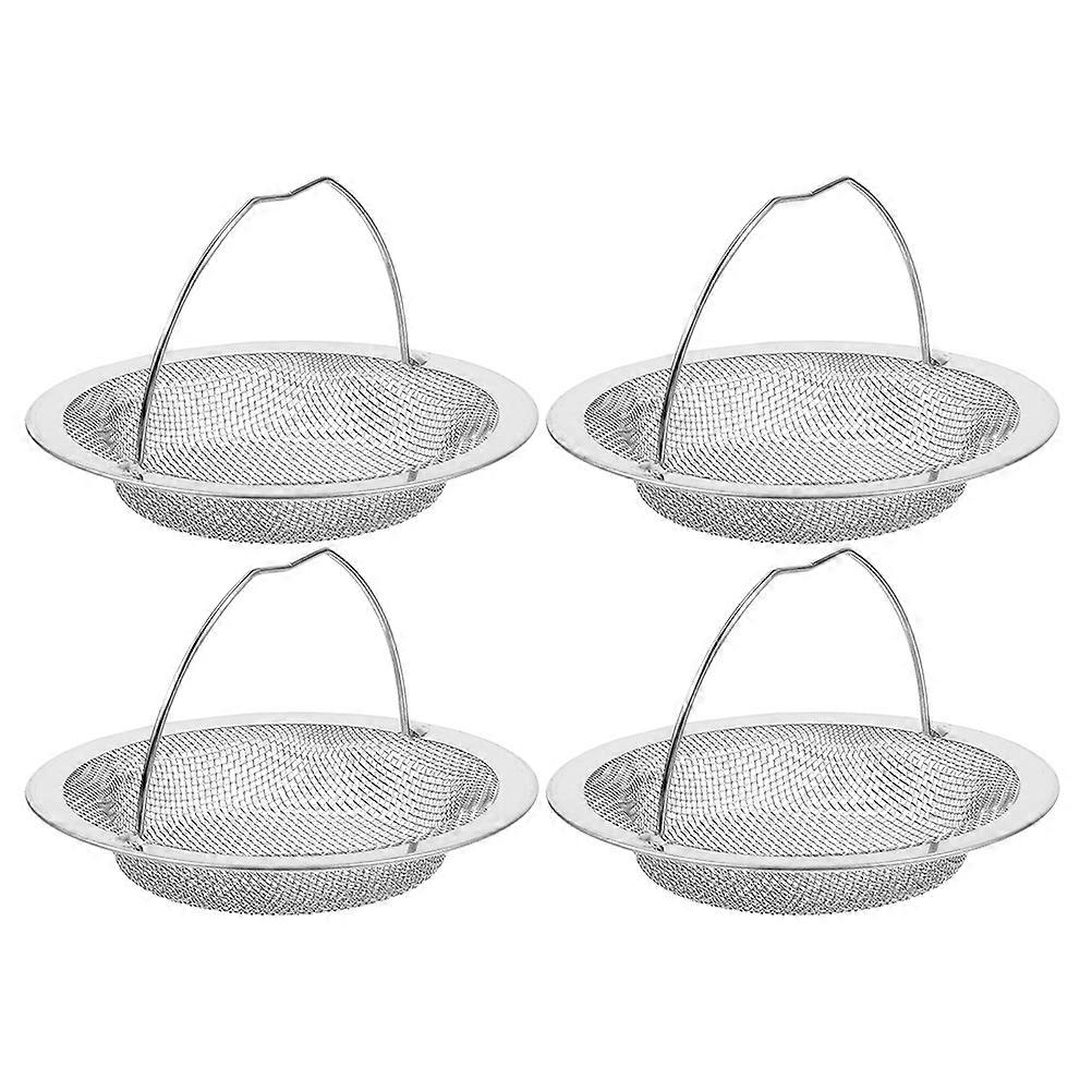 Multi Function Stainless Steel Sink Strainer Basket for Kitchen Use 8Pcs