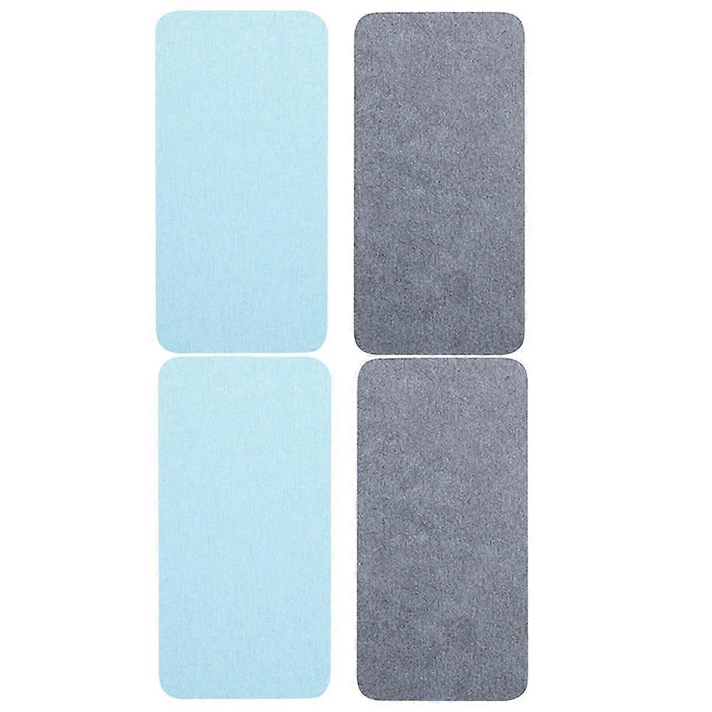 4Pcs Diatomite Drink Coasters for Absorbent Kitchen Countertop Use