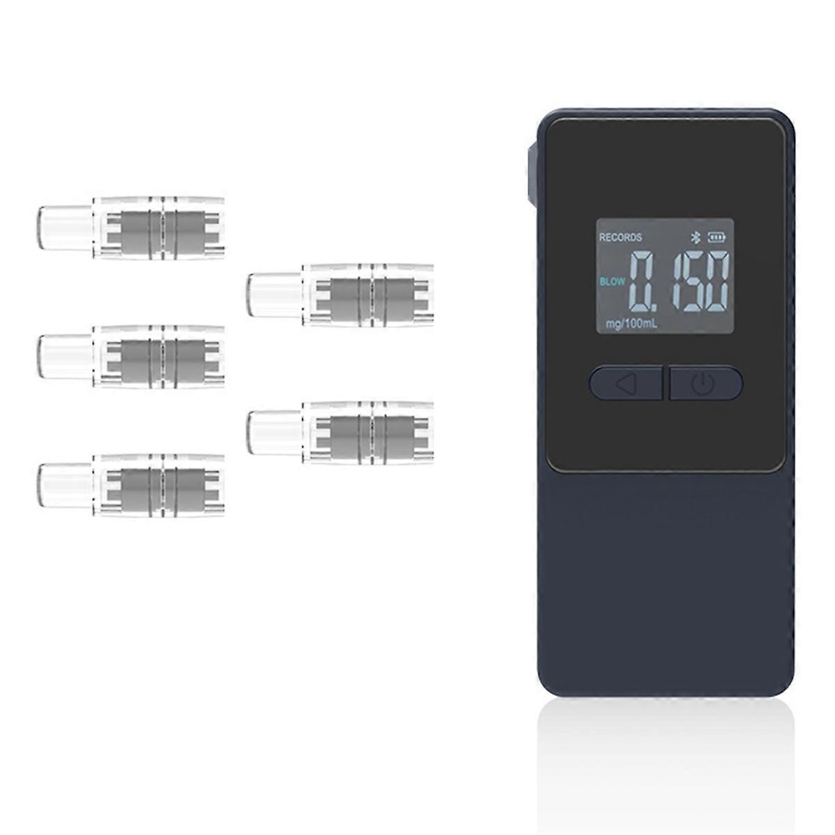 AT808 Portable Professional Alcohol Detector Bluetooth APP