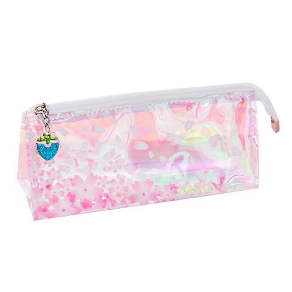 Pen Bag Pencil Case for Storage 2Pcs Students Stationery Sequin Holder