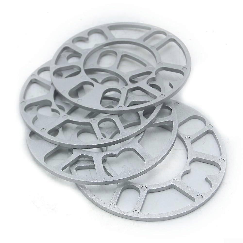 Widened Wheel Hub ET Adjustment Gasket Flange 4Piece Set, 5mm, Compatible With Many Models