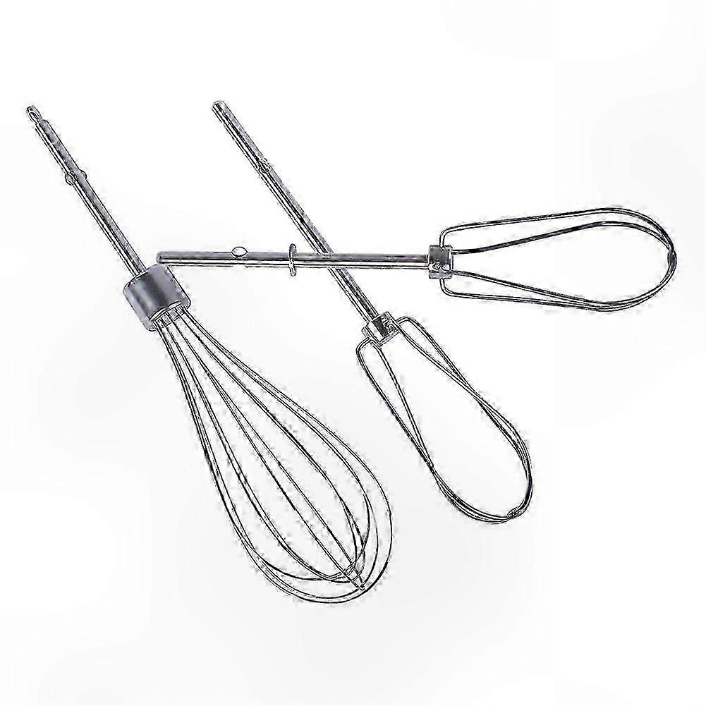 KitchenAid W10490648 & KHMPW Turbo Whisk Beaters Hand Mixer Attachments