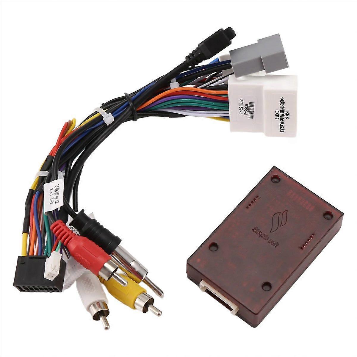 16-pins auto-audio kabelboom met Canbus-doos voor