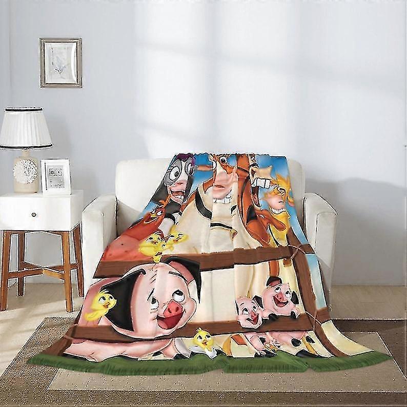 Cobertor Home On The Range Company Cobertor com nome personalizado impresso em flanela macia e lã quente para videogames, cobertores para casa, cama, sofá, colchas