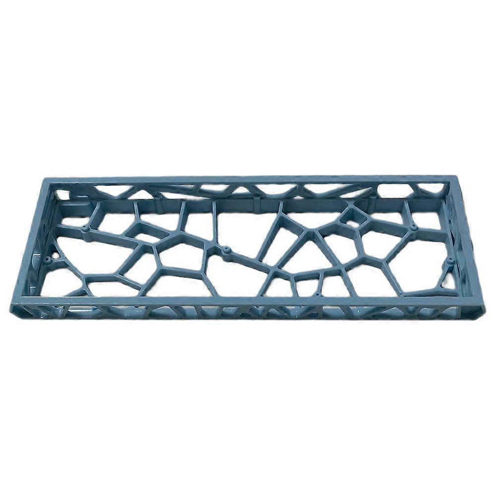 Holy60 60he GH60 PC Keyboard Case Hollow Design for 60HE Aula Win60 Rakka 60 Keyboard Blue