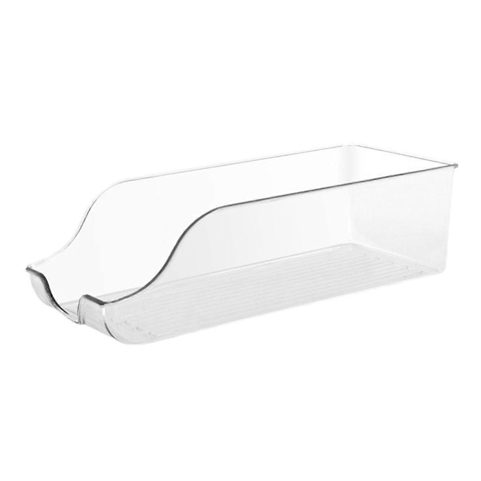 1/2/3Pcs Beverage Soda Can Storage Boxes Large Capacity Transparent Stackable Design Refrigerator Organizer Bins