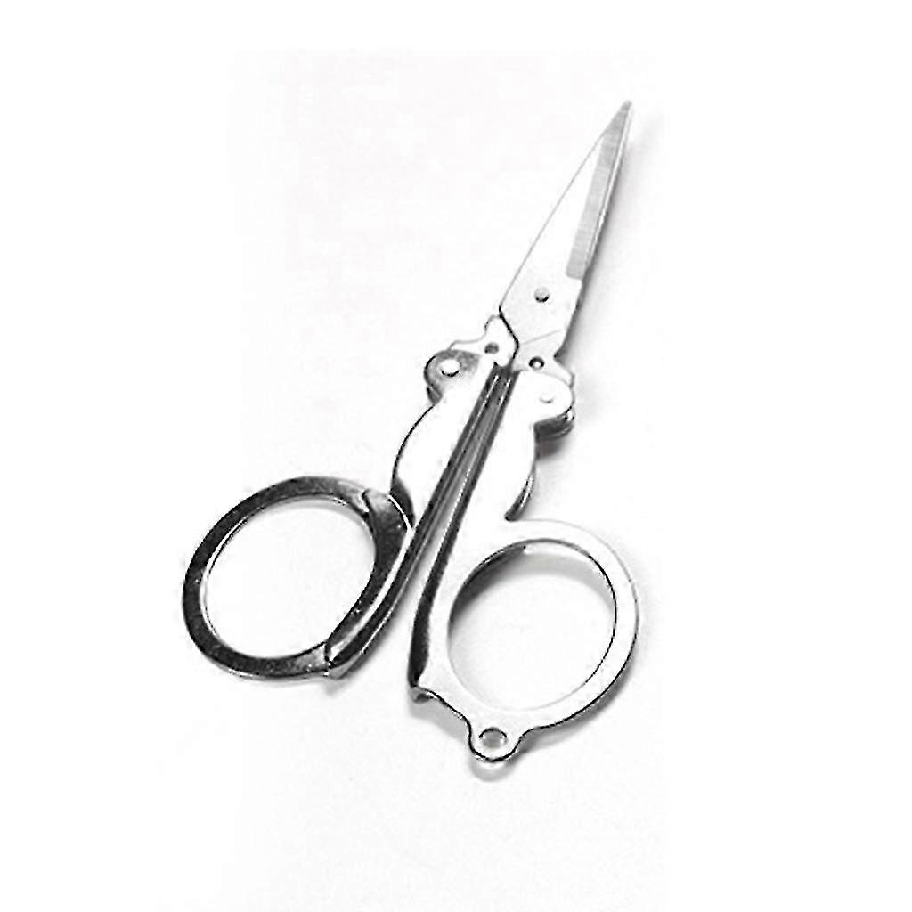 Compact Folding Scissors for Crafting, Sewing, and DIY Projects - Portable Multi-Use Tool with Functional Design