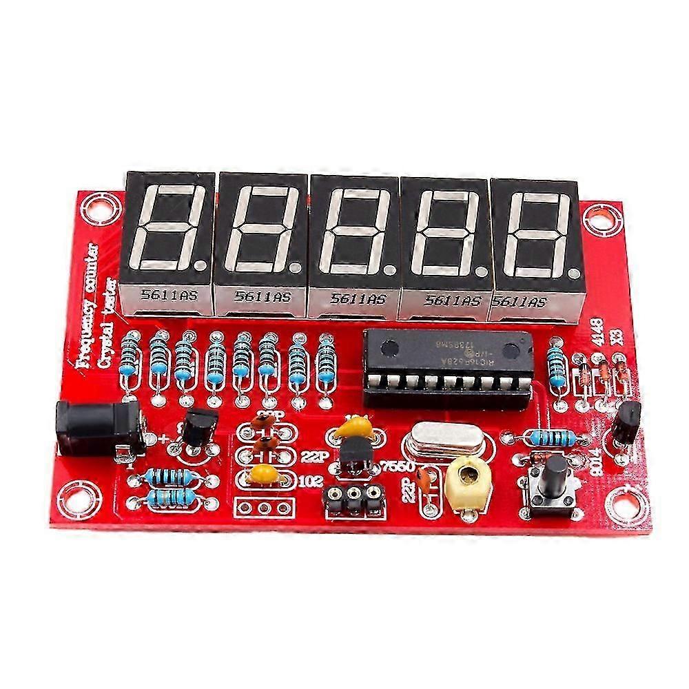 1Hz-50MHz Frequency Counter Kit DIY Module Board for Oscillator, Crystal Measure Frequency Meter Ac
