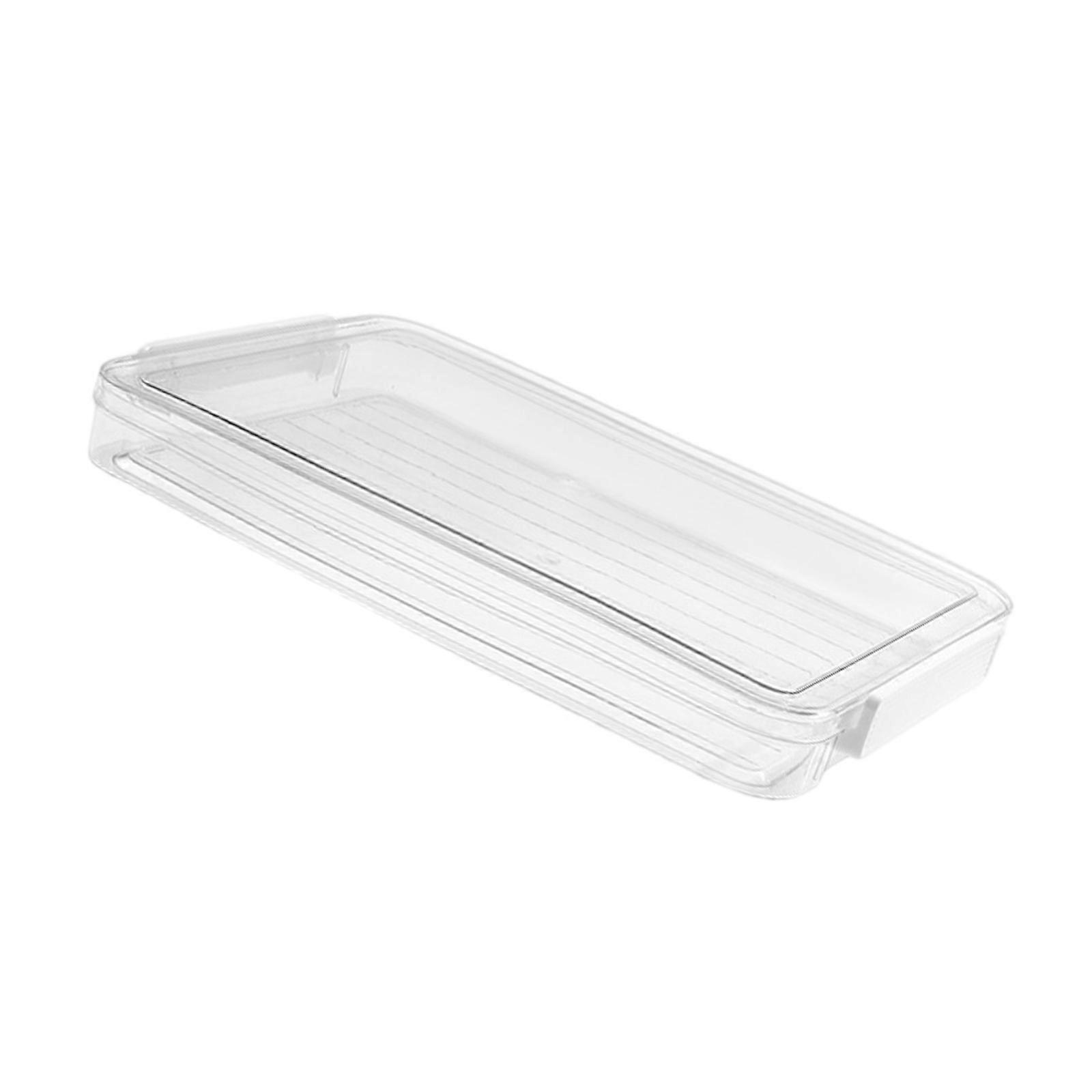 Paper Storage Box File Box Clear File Organizers Stackable Filing Box for Documents Crafts School Office Storage  Medium size