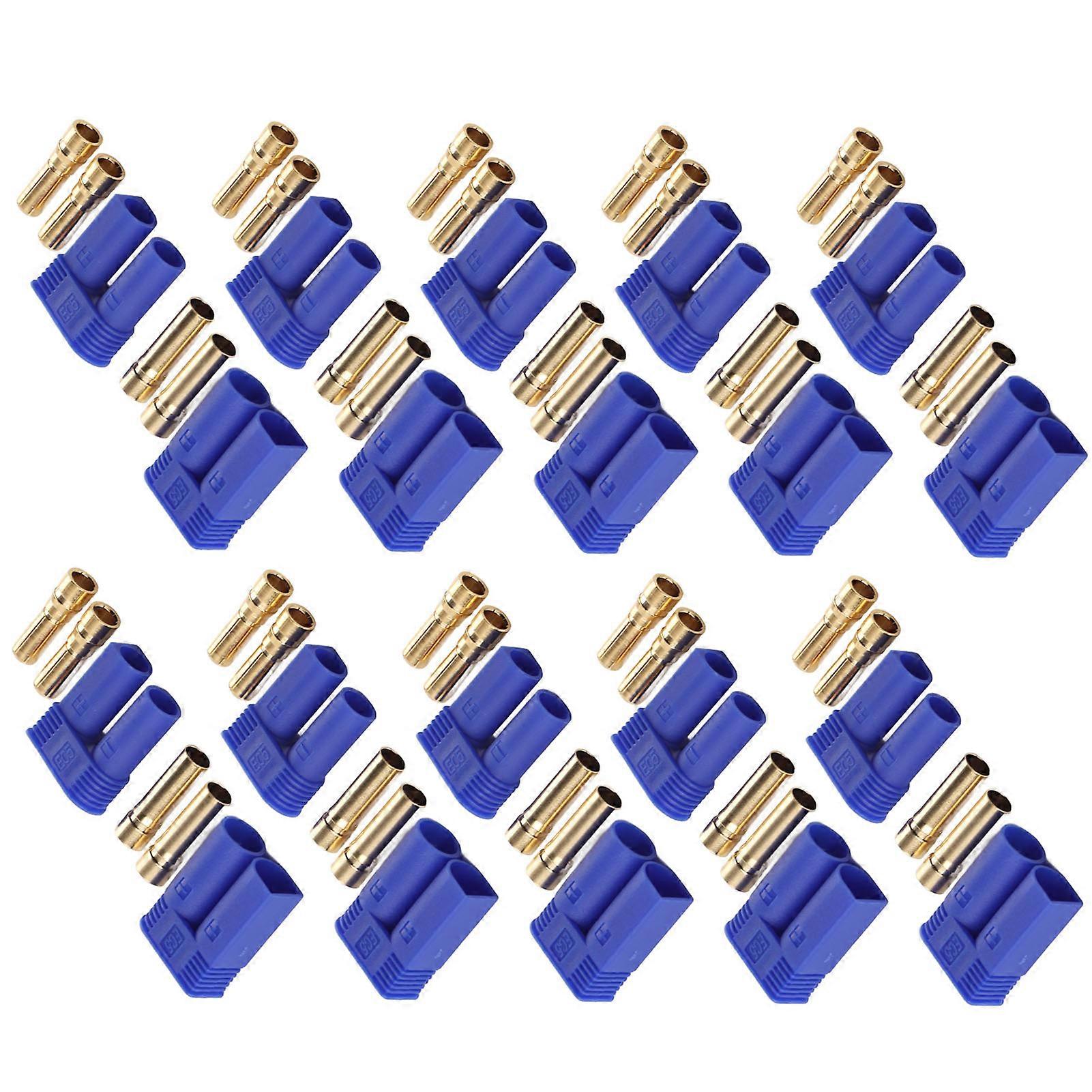 EC5 Connector High Accuracy CNC Process Technology Removable Pluggable RC Battery Connectors