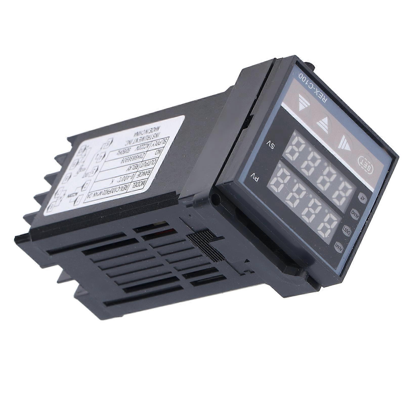 PID Temperature Controller Intelligent Digital Thermostat K Type REXC100FK02MxAN DA AC220V
