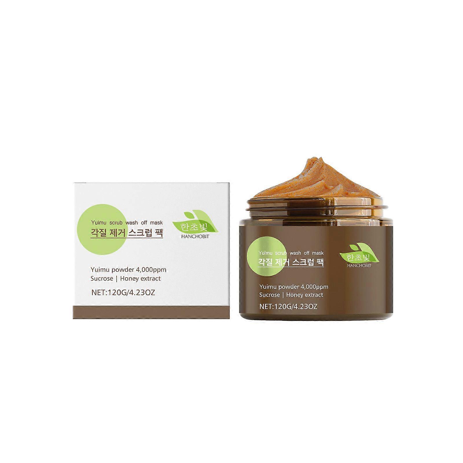 Exfoliating Scrub Mask Is Carefully Formulated With Juglans Nutans Shell Powder