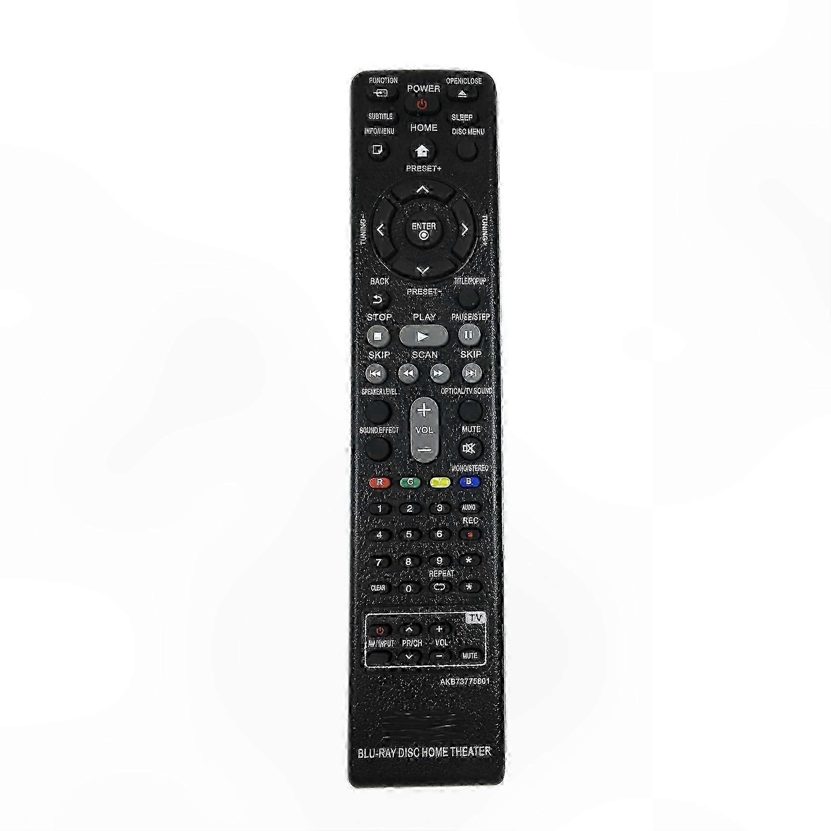Remote Control for LG Home Theater Systems AKB73775801 Replacement BC