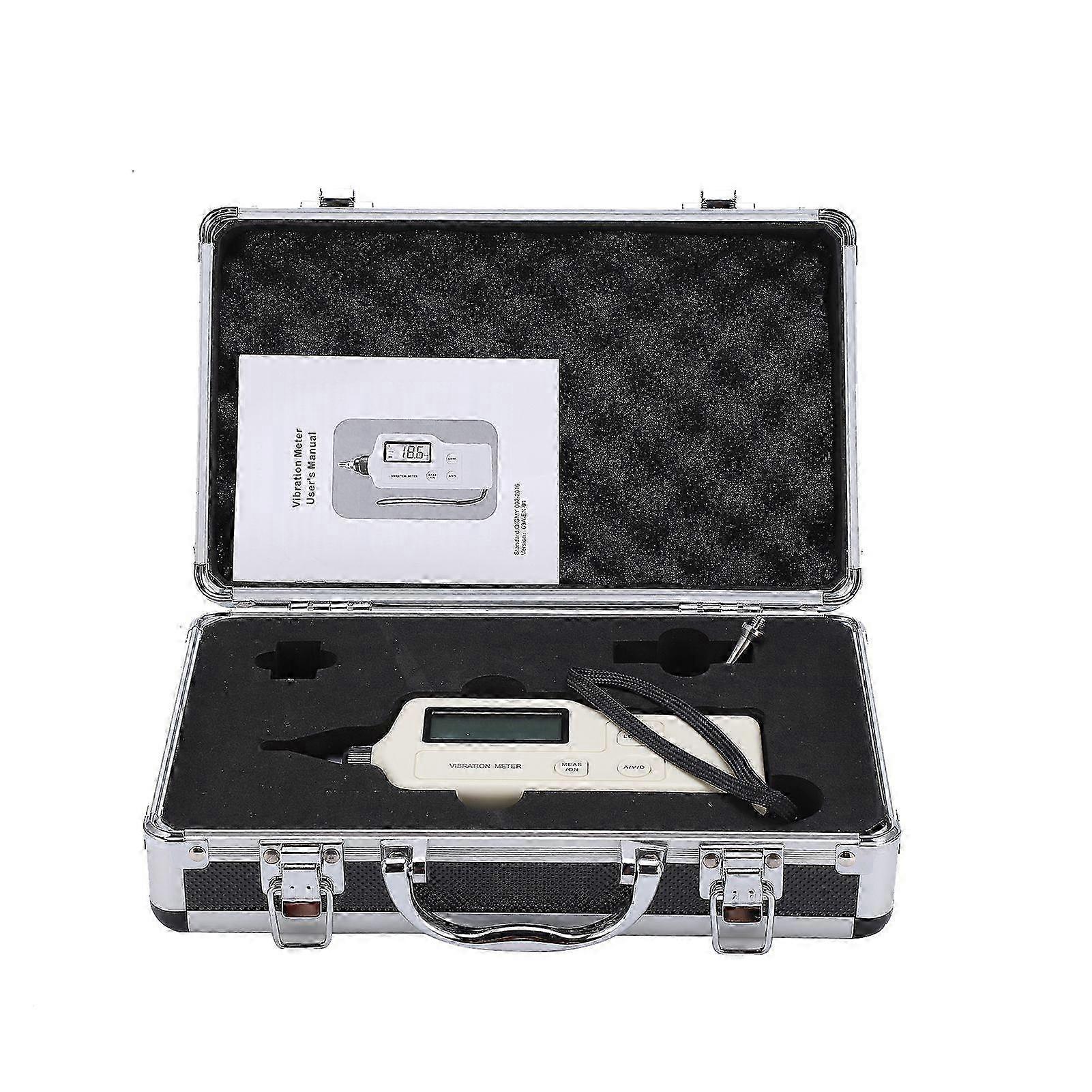63A Mechanical Vibration Gauge LCD Troubleshooting Multifunctional Portable HighAccuracy Vibration Meter