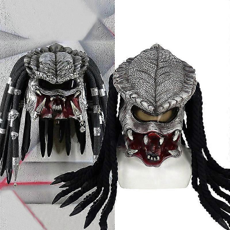 Costume de guerrier Alien vs Predator, déguisement, masque de mascarade, jouet @BUGU