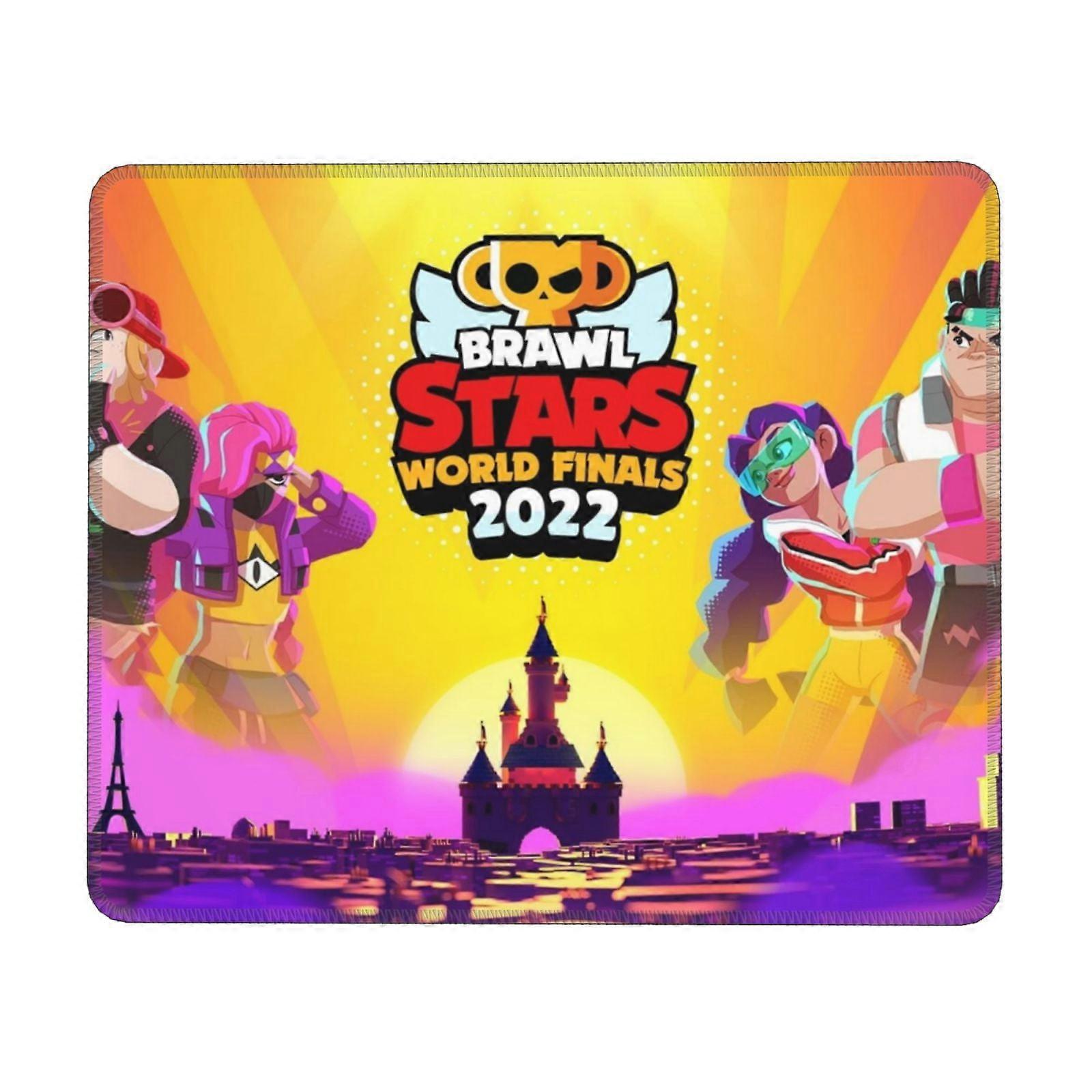 Brawl Stars Rubber Lock Edge Mouse pad, Office Desk pad, Writing pad, Multi Code Game pad Mouse Pads for Computers Laptop Mouse Mouse Pad