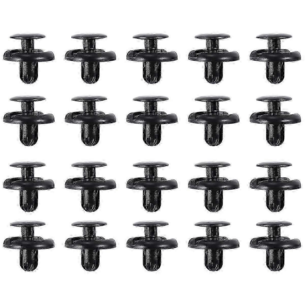 20 Pack of Lock Push Screw Pin Clips