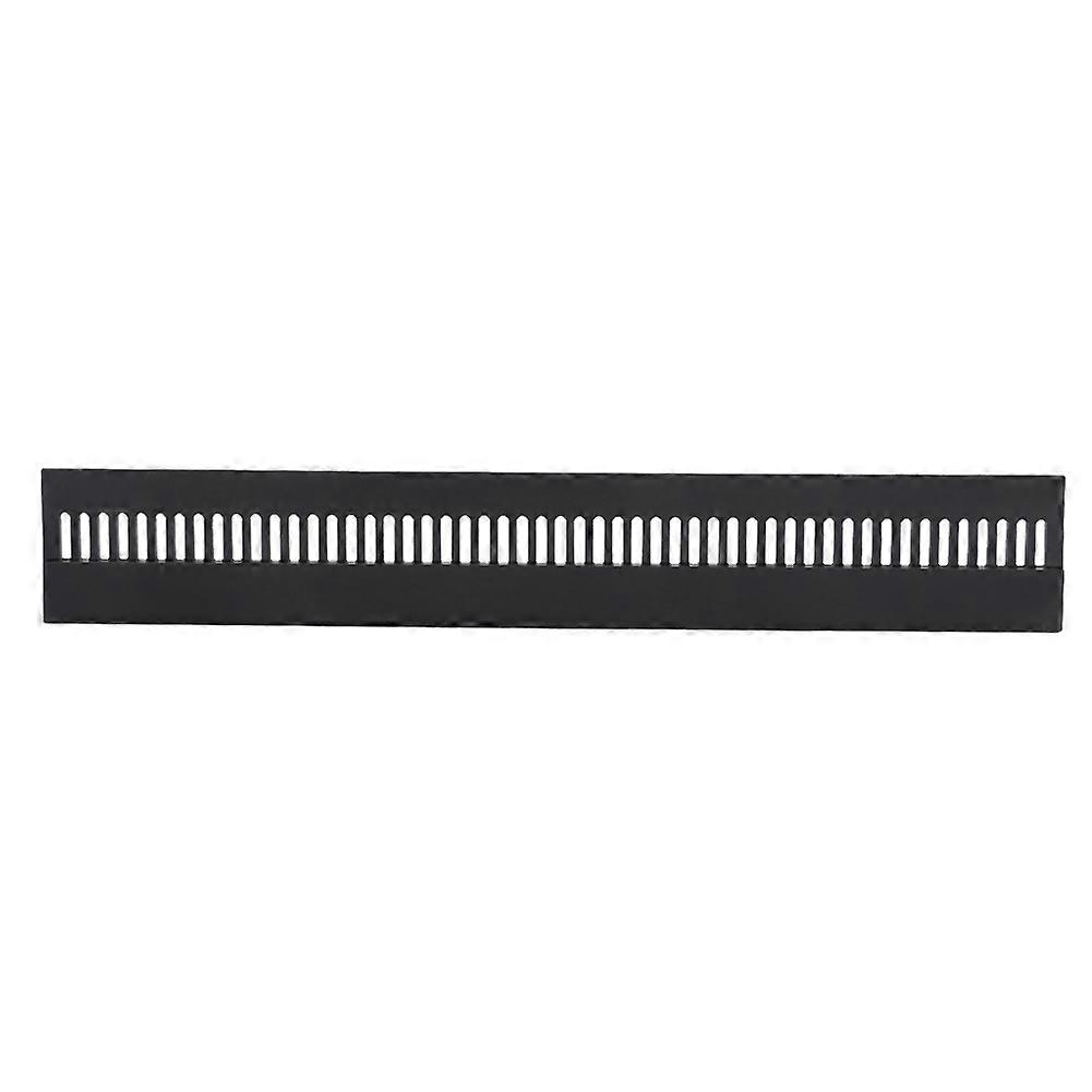320mm Length Black Aquarium Fish Tank Weir Overflow Comb Removable Marine Sump