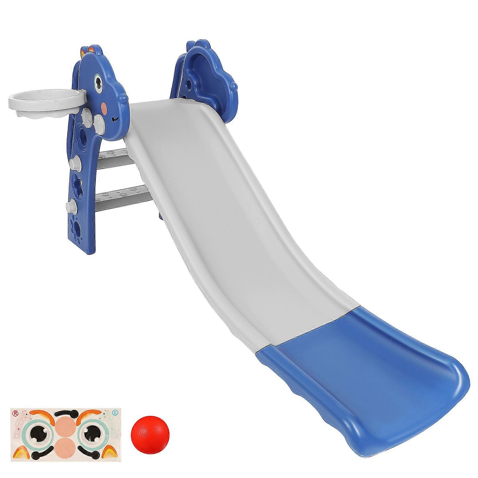 Outdoor Slide For Toddlers Designed For Wide Application And Easy Installation In Blue 1 Set