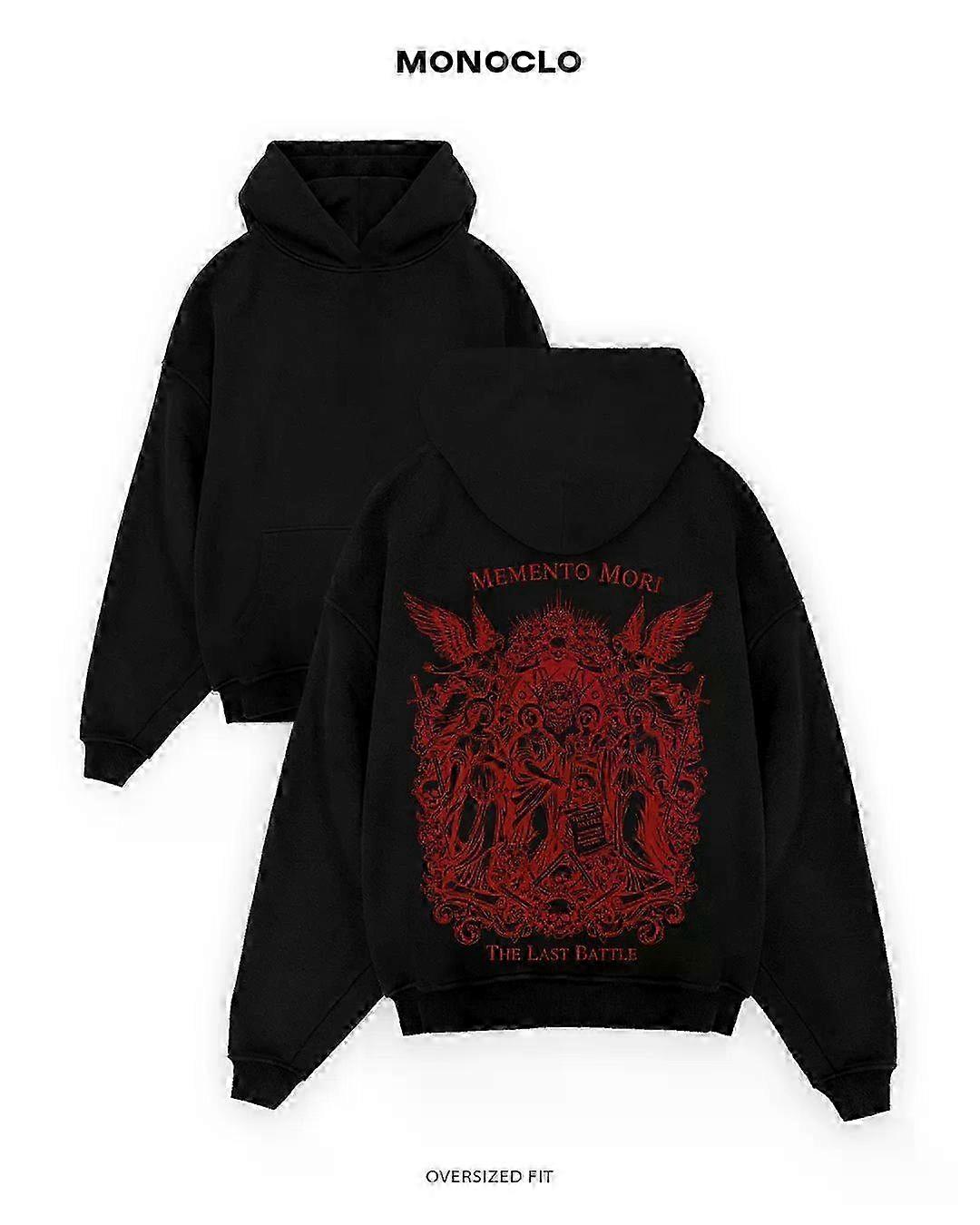 Hoodie Pullover Memento Mori Rockinstone New