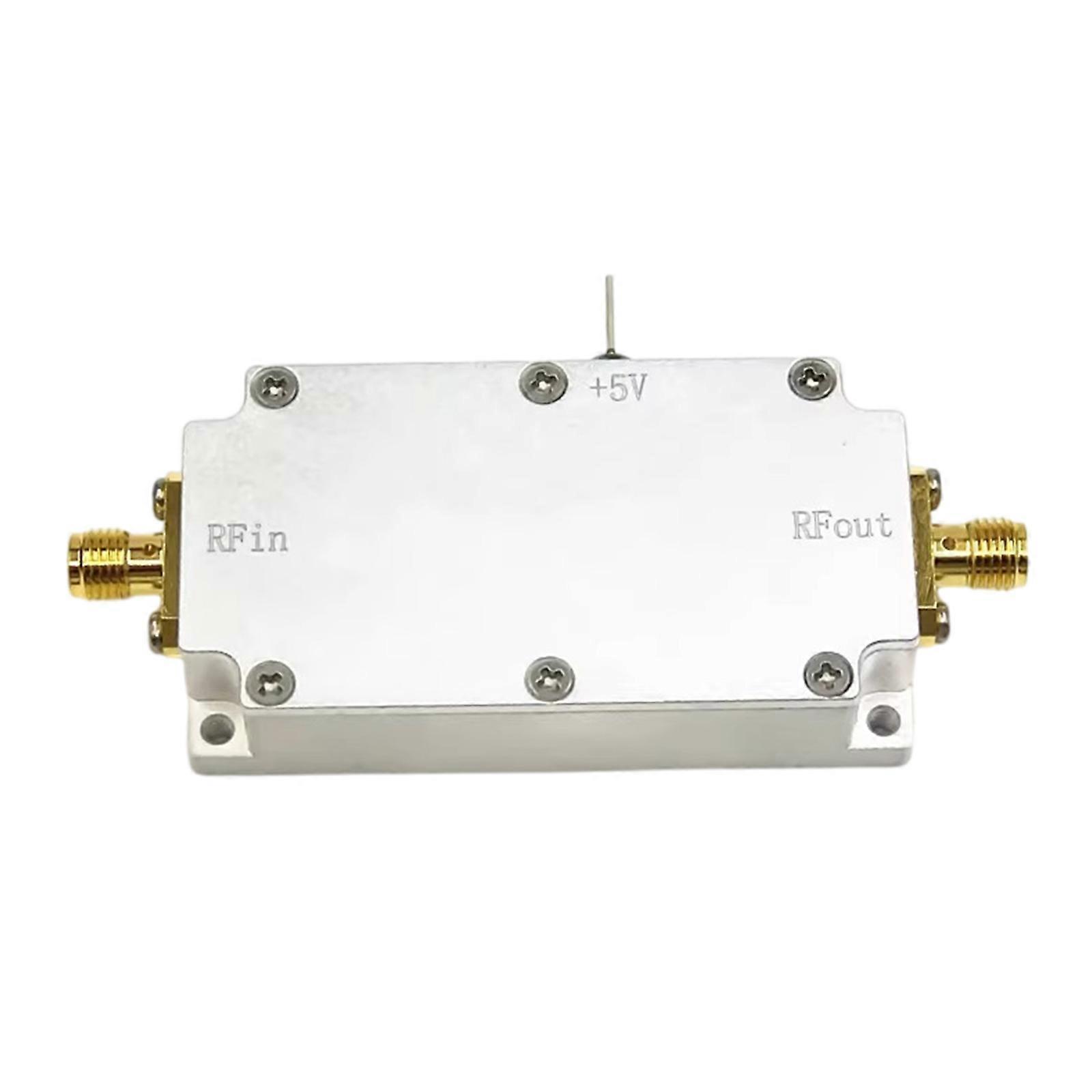 Expert Radiofrequency Increaser 50dB Profit 0.8dB Noise Figure Spma Female Link for Radio Communication Equipment Multicolor