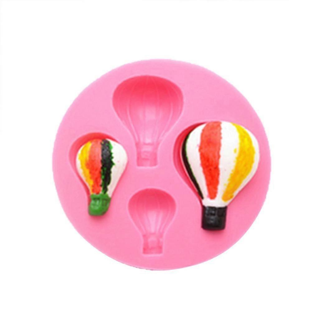 3d الهواء الساخن بالون سيليكون كعكة فوندان قالب الصابون قالب قالب كعكة الديكور