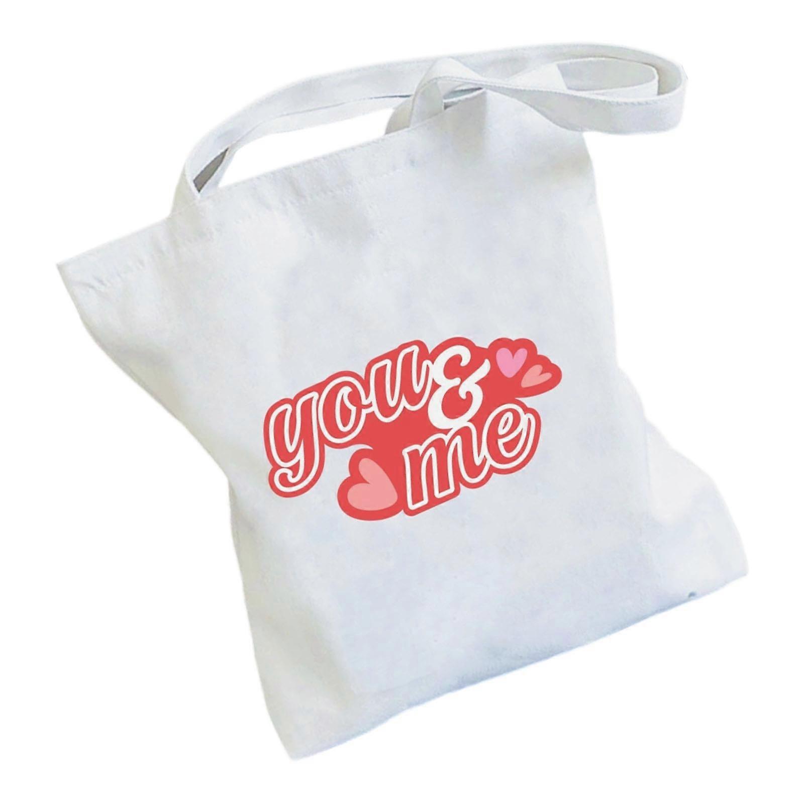 Strong Cotton Bag Bag For Daily Rudiments Books Lunch Storage And Commuting Needs  White