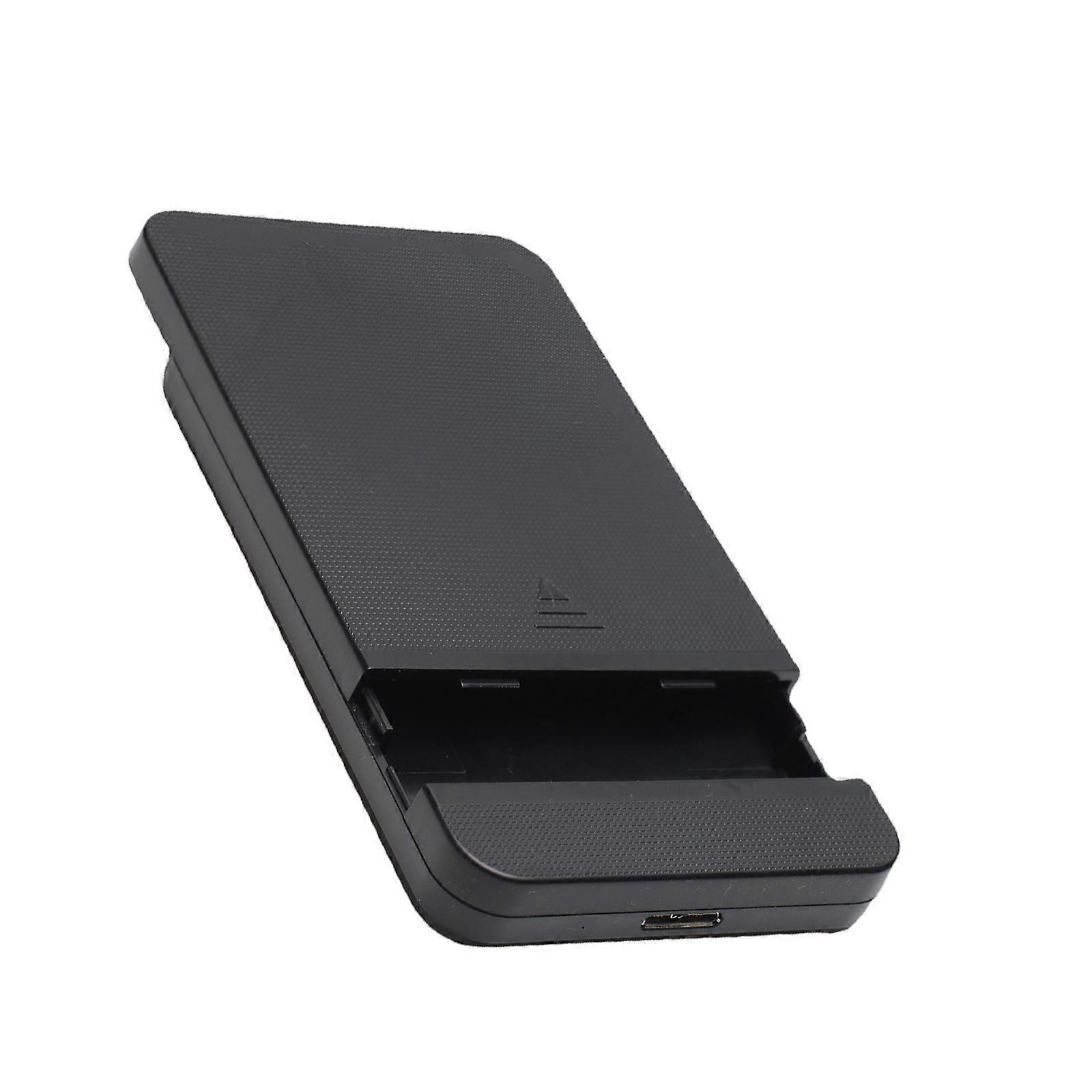 Fast Speed USB3.0/3.1 Externally HDD Drive Enclosure Tool Less Push Pull Mechanism for Quick Disk Swapping Multicolor