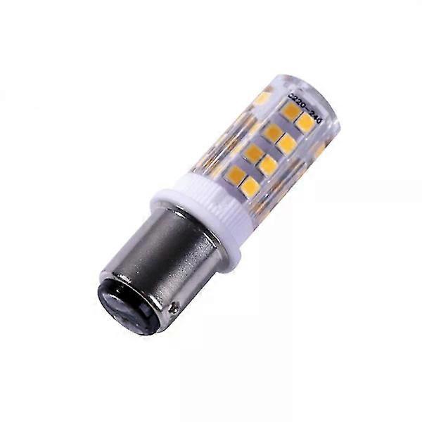 Ba15d Double Contact Bayonet Base LED Corn Bulb LED Light Bulb 220v For Sewing Machine Pfaff, Singer, Privilege, Bernina Etc. [DB] yc