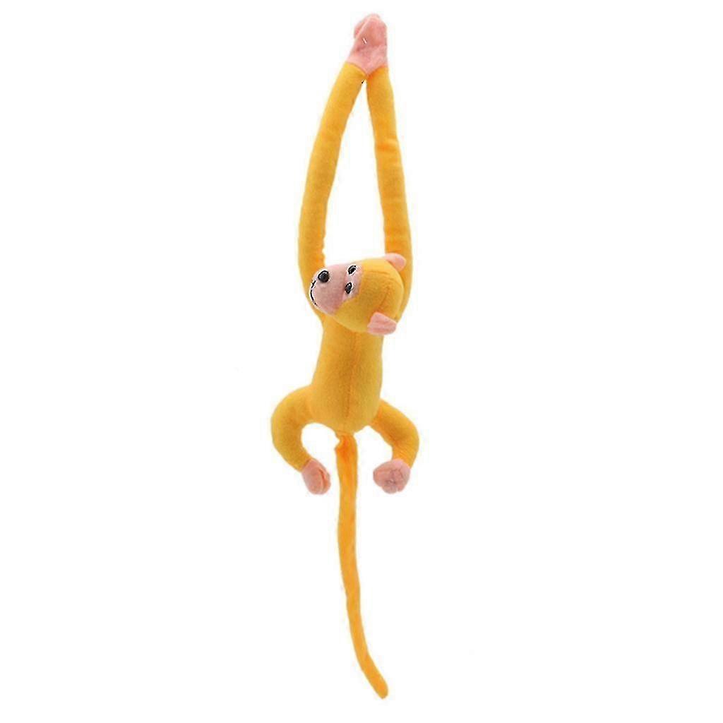 Stuffed Gibbon Toy for Children with Flexible Arms Soft Plush Doll