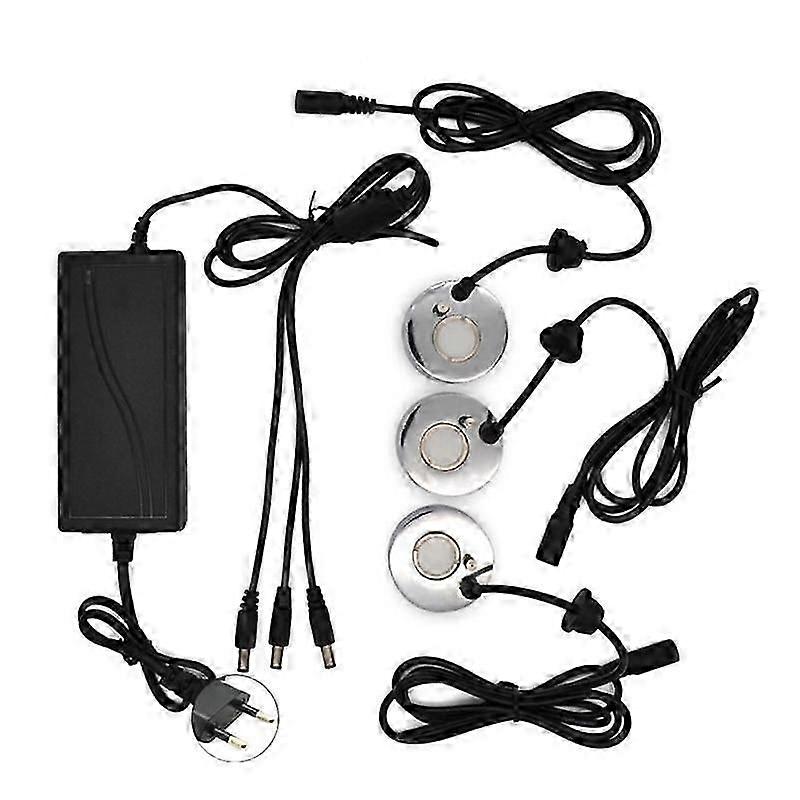 Ultrasonic Mist Maker Fogger with 3Pcs Atomizing Heads for Pond Humidifier