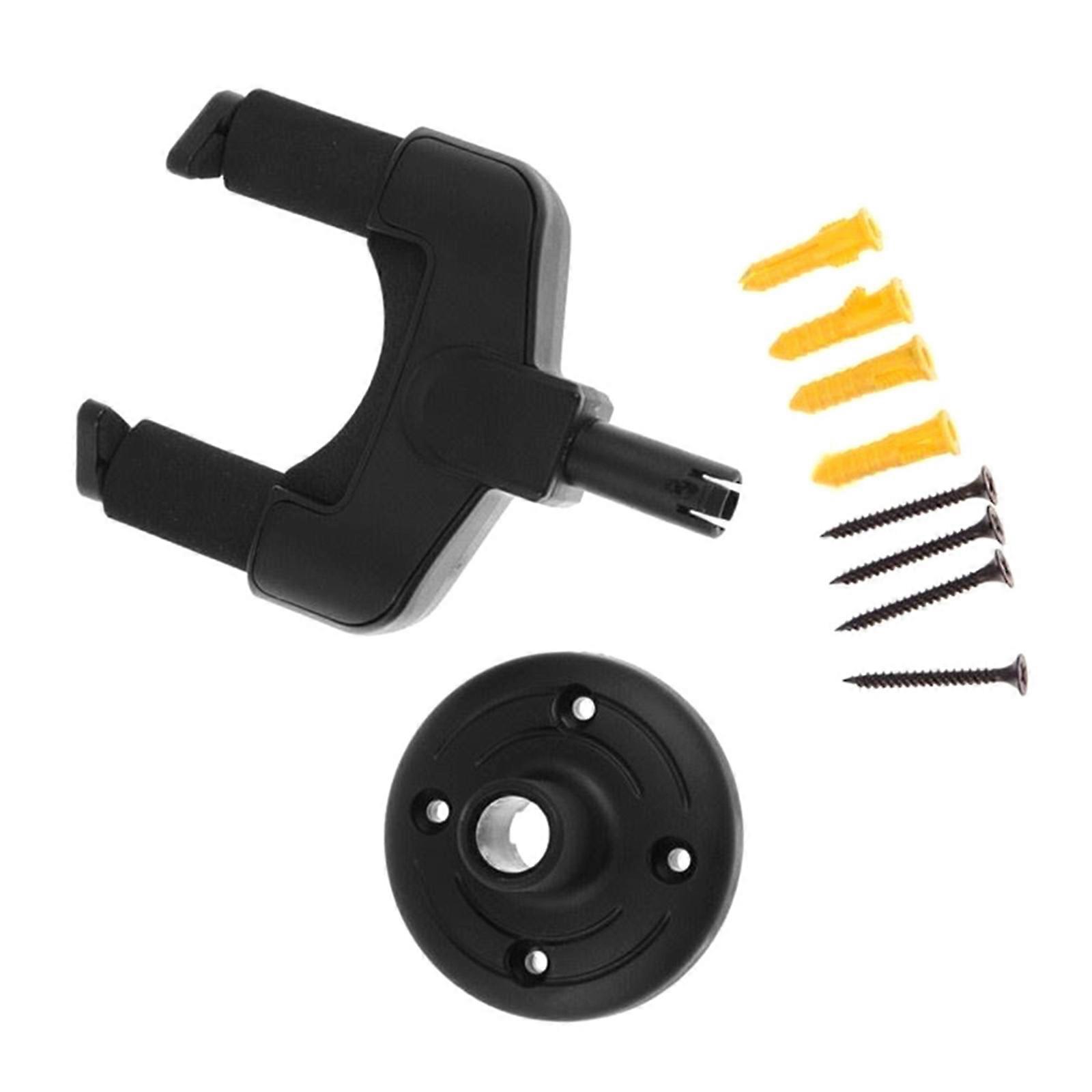 Practical Instrument Wall Mount Hanger with Soft Protective Pads Nonslip Violin Hanger for Guitars Ukuleles Violins Multicolor